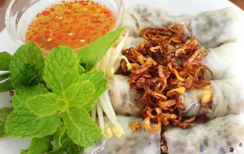 bánh cuốn cà cuống Nước mắm cà cuống